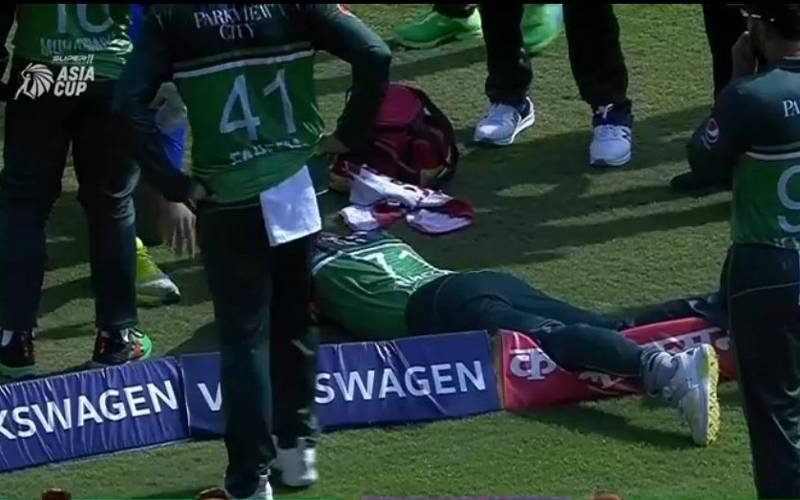 قومی ٹیم کے اہم کھلاڑی نسیم شاہ زخمی ہو گئے